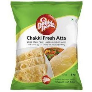 Double horse chakki fresh atta 2 kg