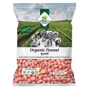 24 mantra organic raw peanut 500 gms