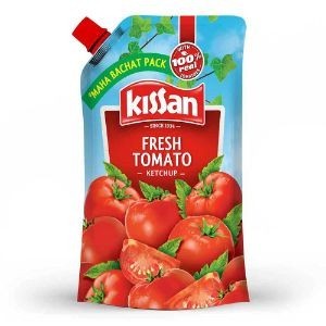 Kissan fresh tom ketchup squeezy 900g pouch
