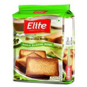 Elite premium elaichi rusk 182gm