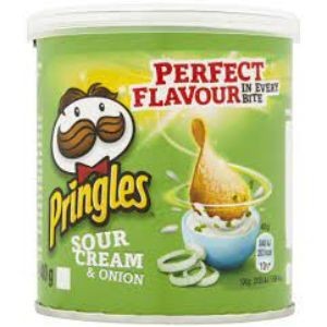 Pringles sour cream &onion flavour 36 g