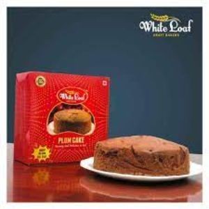White loaf plum cake 350g