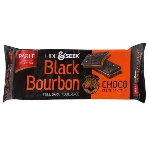Parle hide & seek black bourbon choco 100gm