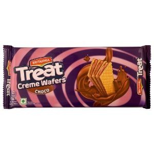 Britannia treat creme wafers choco flav 60g