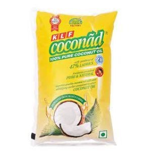 Klf coconad coconut oil 1ltr ((pouch)