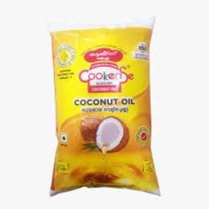 Cookease agmark coconut oil (roasted) 1ltr pouch