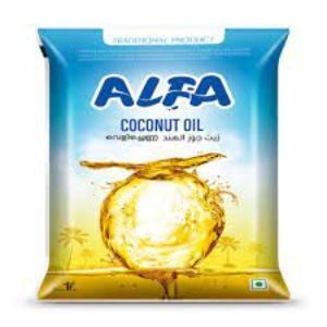Alfa coconut oil 1 litre pouch