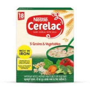 Nestle cerelac 5 grains&vegetables from 18 to 24 months 300gm