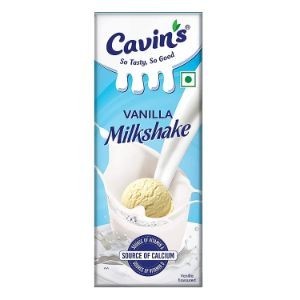 Cavins milkshake vanilla 200 ml