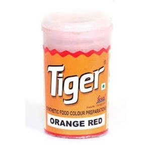 Tiger  orange red colour 10 gm