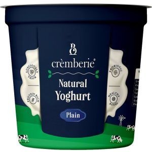 Cremberie natural yoghurt plain 400 g