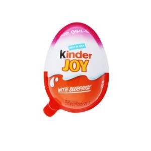Kinder joy for girls pink 20g