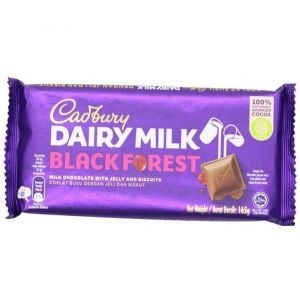 Cadbury dairy milk black forest 165gm imp
