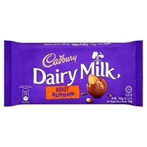 Cadbury dairy milk roast almond 165gm imp