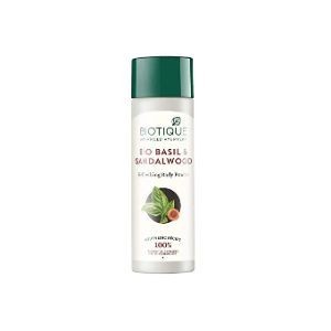 Biotique basil & sandlwd  body talc 180 gm