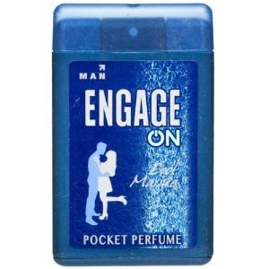Engage on cool marine pocket perfume men 18ml