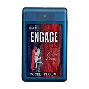 Engage on classic woody pocket perfume men 18ml