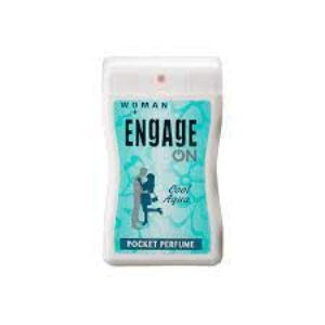 Engage on cool aqua pocket perfume women 18ml