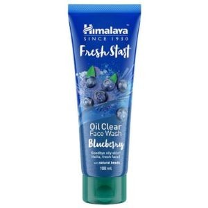 Himalaya fresh start oil clr face wash blueberry 100ml