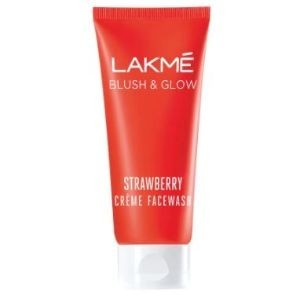 Lakme blush & glow creme fw wt strbry extracts 100g