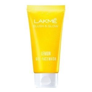 Lakme blush & glow lemon gel facewash 100gm