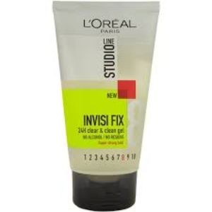Loreal invisi fix clear & clean gel 8 super strong 150 ml imp