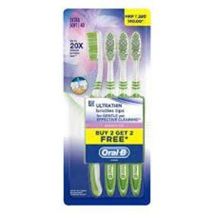 Oral b green ultrathin sensitive xtra soft brush