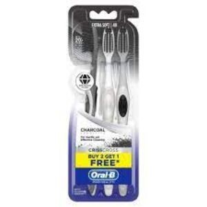 Oral b pro health criss cross charcoal sensi buy2 get1 ext sft 40