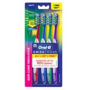Oral b criss cross gum care soft buy 2 get 2