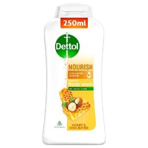 Dettol body wash nourish honey&butter 250 m.l