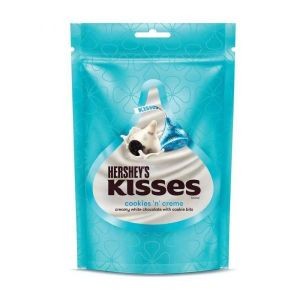 Hersheys kisses cookies & creme 100.8gm