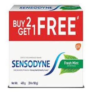 Sensodyne fresh mint 3*150g