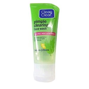 Clean&clear pimple clearing f/wash 40  gm
