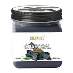 Dr. rashel charcoal face & body scrub 380 ml imp
