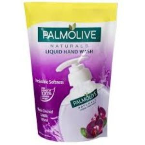 Palmolive naturals black orchid&milk liq. h/w 185ml pouch