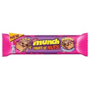 Nestle munch fruit o'nuts almds&pomegranate 32gm