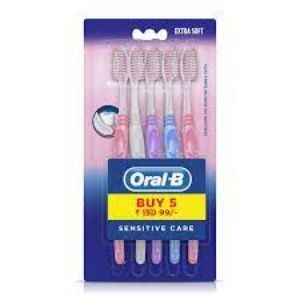 Oral b sensitive care extra soft t/b 4n
