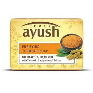 Lever ayush purifying turmeric soap 100g