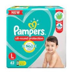 Pampers large 42 pants