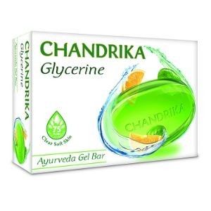 Chandrika glycerine ayurveda gel bar 75 gm