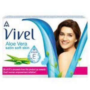 Vivel aloe vera satin soft skin soap 150gmx4