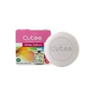 Cutee white zaffron soap 100 gm