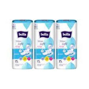 Bella maxi wings softi 15 pads 2+1
