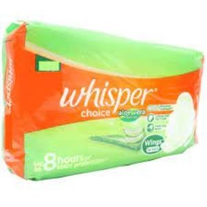 Whisper choice aloe vera freshness wings 20pad