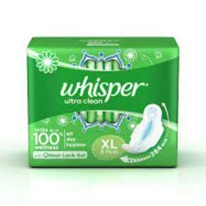 Whisper ultra clean xl wings 8 pads