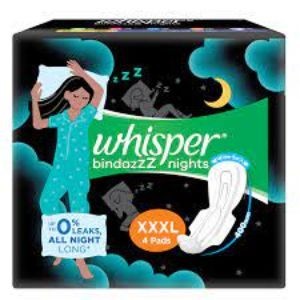 Whisper ultra nights xxxl 4 pads