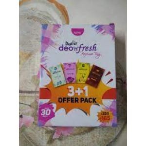 Dazller deo n fresh perfume bag 3+1 offer pack 4*10g