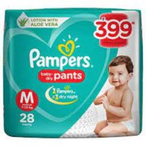 Pampers all round protection m 7-12kg with aloevera 26 pants