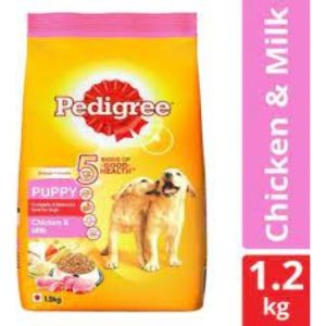 Pedigree chi & milk dog food puppy 1.2 k