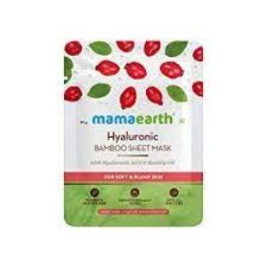 Mamaearth hyaluronic bamboo sheet mask 25g